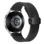 Huawei Watch GT 3 42mm Magnetic Genuine Cow Leather Watch Band, 20mm - Black