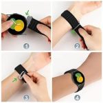 Watch6 Classic Nylon Watch Band 20mm Wrist Strap - Black