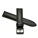 Gear Sport (S4) 20mm Cowhide Leather Watch Band - Black