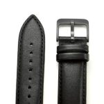 Gear Sport (S4) 20mm Cowhide Leather Watch Band - Black
