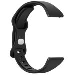 20mm Watch Band for Samsung Galaxy Watch Huawei Watch GT 3 42mm , Silicone  Wrist Strap - Black