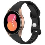 20mm Watch Band for Samsung Galaxy Watch Huawei Watch GT 3 42mm , Silicone  Wrist Strap - Black
