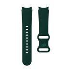 5 Pro 45mm Silicone Watch Band Quick Release 20mm Wrist Strap with Butterfly Buckle - Green