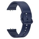 For Samsung Galaxy Fit3 Watch Band Soft Silicone Strap Replacement - Dark Blue