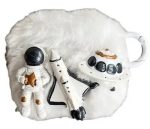 Rocket Fluff + TPU Shell Protective Cover with Hook
