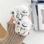 Rocket Fluff + TPU Shell Protective Cover with Hook