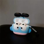 For Apple AirPods 3 Cartoon Clownfish Silicone Cover Anti-drop Earphone Protective Case with Hanging Buckle
