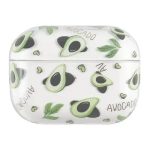 Pro 2 Hard PC Earbud Case Lacquered Fruit Flower Pattern Bluetooth Earphone Protective Cover - Style A