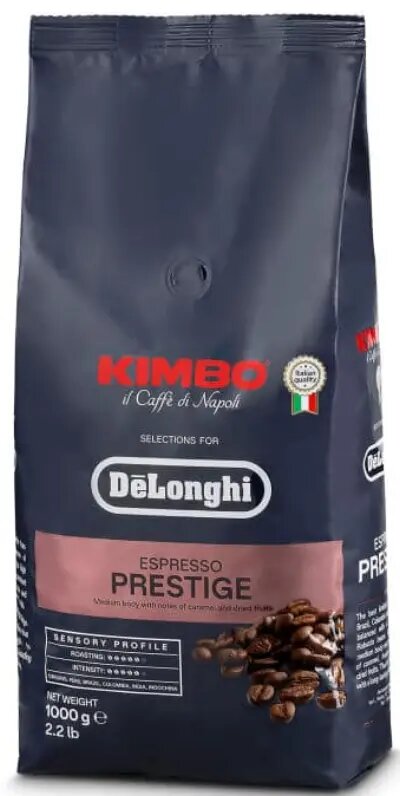 SET DLSC615 KIMBO-DL PRESTIGE 1KG BEANS SET DLSC615 KIMBO-DL PRESTIGE 1KG BEANS