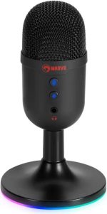 MARVO MIC-06 BK Blast 40 Black Wired