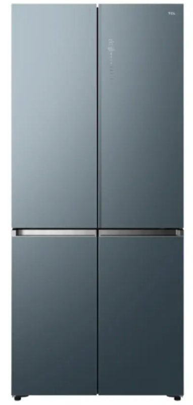 C521CDIB Cross-Door 190x83x64.1 521 LT NF Inverter Free-Built-In Matte Blue Glass