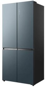 C521CDIB Cross-Door 190x83x64.1 521 LT NF Inverter Free-Built-In Matte Blue Glass