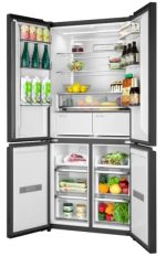 (Promo) C521CDIB Cross-Door 190x83x64.1 521 LT NF Inverter Free-Built-In Matte Blue Glass