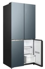C521CDIB Cross-Door 190x83x64.1 521 LT NF Inverter Free-Built-In Matte Blue Glass