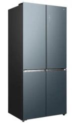 (Promo) C521CDIB Cross-Door 190x83x64.1 521 LT NF Inverter Free-Built-In Matte Blue Glass