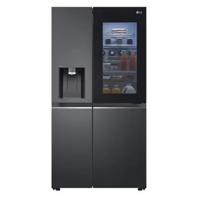 (Promo) LG GR-X267CQEW.AMCQMER -Side By Side, 179x91x74, 617 Litres, InstaView™ Door-in-Door®,INVERTER, Linear Cooling, Hygiene FRESH+™, ThinQ™,Matte