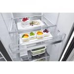 (Promo) LG GR-X267CQEW.AMCQMER -Side By Side, 179x91x74, 617 Litres, InstaView™ Door-in-Door®,INVERTER, Linear Cooling, Hygiene FRESH+™, ThinQ™,Matte