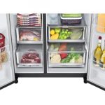 (Promo) LG GR-X267CQEW.AMCQMER -Side By Side, 179x91x74, 617 Litres, InstaView™ Door-in-Door®,INVERTER, Linear Cooling, Hygiene FRESH+™, ThinQ™,Matte