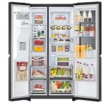 (Promo) LG GR-X267CQEW.AMCQMER -Side By Side, 179x91x74, 617 Litres, InstaView™ Door-in-Door®,INVERTER, Linear Cooling, Hygiene FRESH+™, ThinQ™,Matte