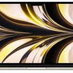 13-inch MacBook Air: Apple M2 chip with 8-core CPU and 8-core GPU, 16GB, 256GB - Starlight,Model A2681