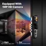 Moes WDL-T9P-EN ჭკვიანი Wi-Fi კარის საკეტი