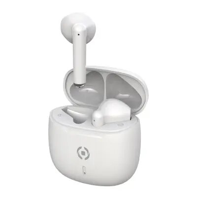 Celly BUZ2 True Wireless Earbuds White