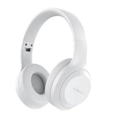 Celly WAVEBEAT Wireless Headphone White