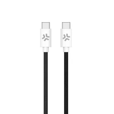 Celly PD USB Type-C cable to USB Type-C (60 W) 1.5M Black
