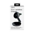 Celly EVO 15W Magnetic Wireless Charger Black