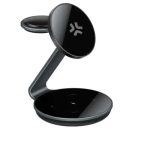 Celly EVO 15W Magnetic Wireless Charger Black