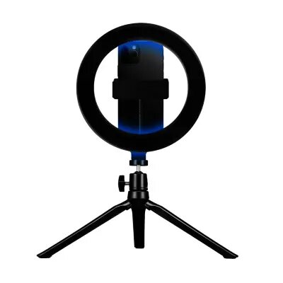 Celly ClickPro Portable Tripod+Flash Light RGB Black