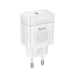 Hoco DC108 Cool PD20W Single port charger Type-C White