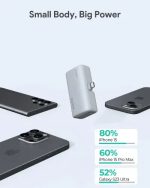 Aukey PB-Y59 Spark Mini 5000mAh 22.5W Compact Powerbank with USB-C Connector White