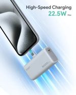 Aukey PB-Y59 Spark Mini 5000mAh 22.5W Compact Powerbank with USB-C Connector White