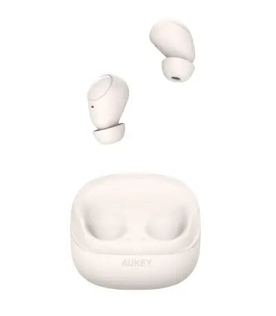 Aukey EP-M3A Move Vibe Wireless Earbuds White
