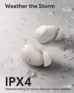 Aukey EP-M3A Move Vibe Wireless Earbuds White