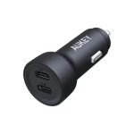 Aukey 65W CC-Y23 Enduro Type-C Dual 2-Port Car Charger Gray