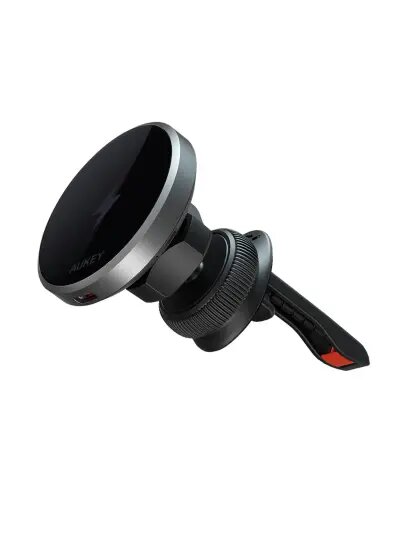 Aukey 15W HD-MC13 Qi2 Wireless Charging Phone Mount Black Aukey 15W HD-MC13 Qi2 Wireless Charging Phone Mount Black