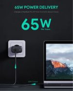 Aukey PA-B4T 20+25W 2-Port PD Wall Charger Black