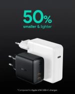 Aukey PA-B4T 20+25W 2-Port PD Wall Charger Black
