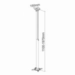 CEILING MOUNT FOR PROJECTOR SBOX PM-200XL