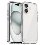 For iPhone 16 Clear Case TPU + Acrylic Slim Phone Cover