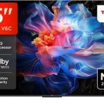55V6C Google TV  4K  HDR10 WiFi5 BT5.2 Dolby Audio 10W 200X200