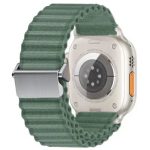 3 2 1 38mm Wavy Texture Nylon Strap - Army Green