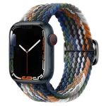 3 2 1 38mm Watch Band Braided Nylon Strap - Denim Multi-Color