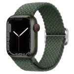 3 2 1 38mm Watch Band Braided Nylon Strap - Dark Olive Green