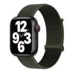 KALEBOL Nylon Watch Band for Apple Watch Series 10 Ultra 9 8 7 SE 6 5 4 3 2 1 46mm 49mm 45mm 44mm 42mm Wrist Strap - Army Green