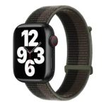 KALEBOL Nylon Watch Band for Apple Watch Series 10 Ultra 9 8 7 SE 6 5 4 3 2 1 46mm 49mm 45mm 44mm 42mm Wrist Strap - Storm Black