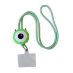 45cm Phone Lanyard Cartoon Pendant Crossbody Rope Neck Strap with Patch - Single Eye