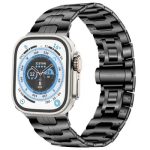 3 2 1 42mm Stainless Steel Band - Black